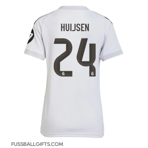 Real Madrid Dean Huijsen #24 Fußballbekleidung Heimtrikot Damen 2025-26 Kurzarm